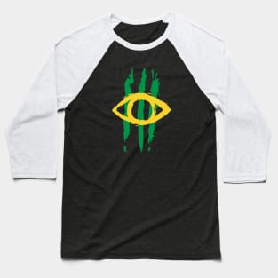 Eye of the Congo Baseball T-Shirt